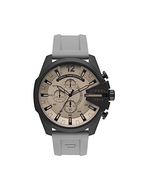 Diesel Men's Mega Chief Stainless Steel Chronograph Quartz Watch