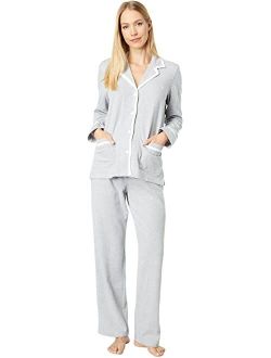 LAUREN Ralph Lauren Long Sleeve Notch Collar PJ Set