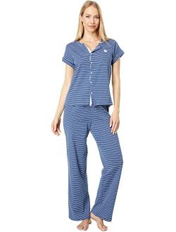 LAUREN Ralph Lauren Cotton Long PJ Set