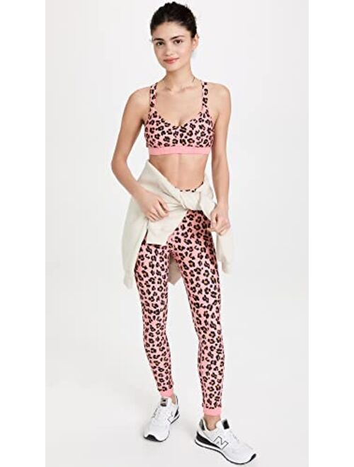 The Upside Women's Rose Cheetah Larri Bra