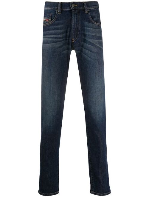 Buy Diesel D-Strukt low rise zipper fly jeans online | Topofstyle