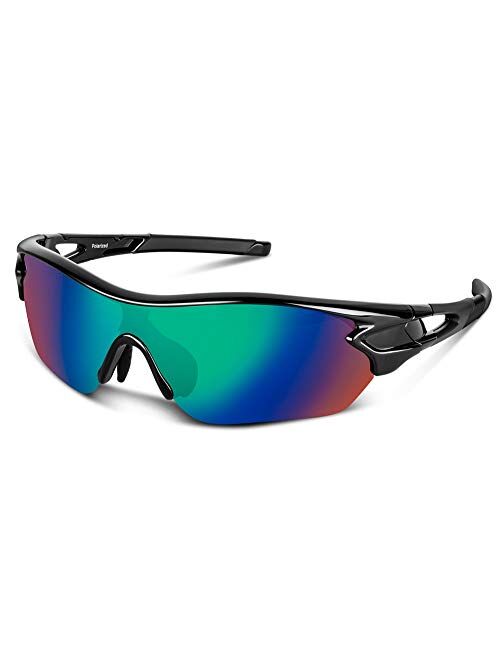 Bea Cool Polarized Sports Sunglasses for Men Women Youth Baseball Cycling Running Driving Fishing Golf Motorcycle TAC Glasses UV400