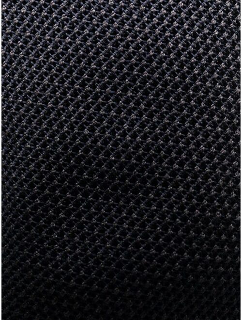 Canali textured silk tie