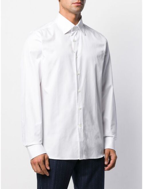 Canali long sleeved dress shirt