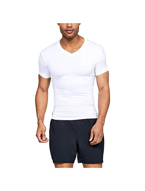 Under Armour Men's HeatGear Tactical V-Neck Compression Short Sleeve T-Shirt