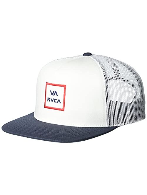 RVCA Men's Adjustable Snapback Trucker Hat