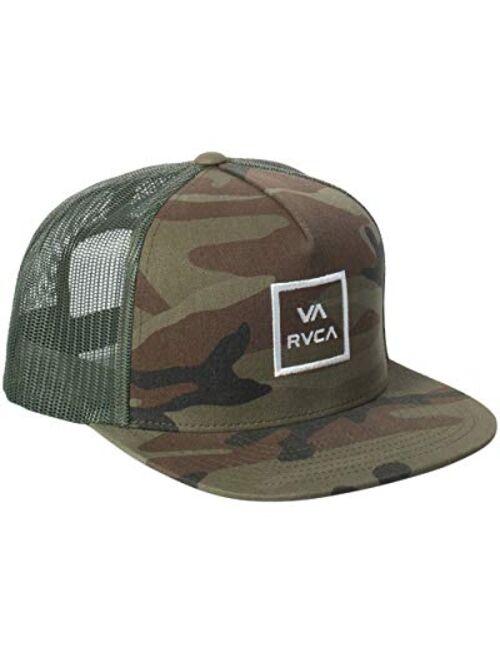 RVCA Men's Adjustable Snapback Trucker Hat