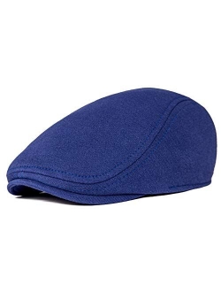 VOBOOM Men's Cotton Flat Ivy Gatsby Newsboy Driving Hat Cap