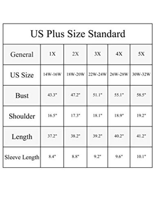 Shiaili Light Plus Size Dresses for Women Flowy Ruffle Modest Dress