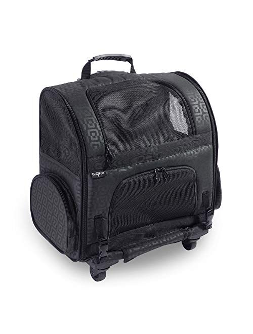 Gen7Pets Black Geometric Roller-Carrier