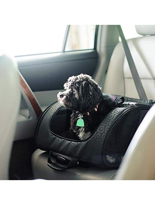 Gen7Pets Black Geometric Roller-Carrier