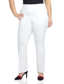 Rekucci Curvy Woman Ease into Comfort Barely Bootcut Plus Size Pant