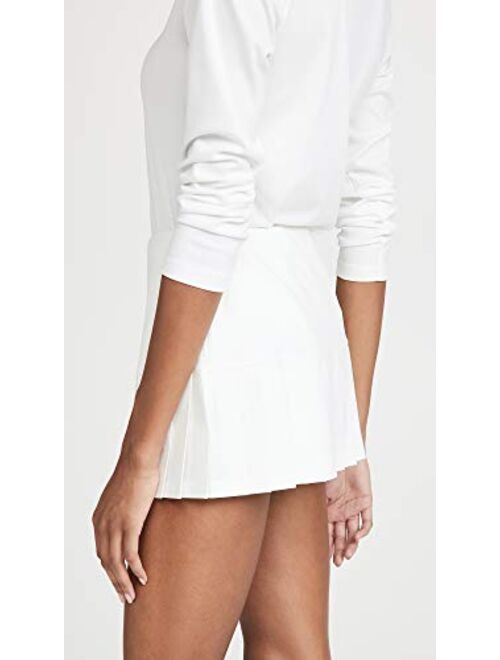 Tory Sport Women's Pleated Hem Tennis Skirt