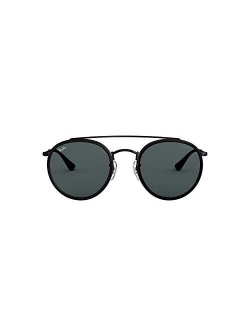 Round Aviator Flash Sunglasses