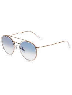 Round Aviator Flash Sunglasses