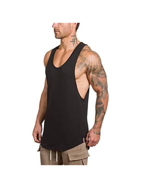 Muscle Killer 3 Pack Men's Muscle Gym Workout Stringer Tank Tops Bodybuilding Fitness T-Shirts