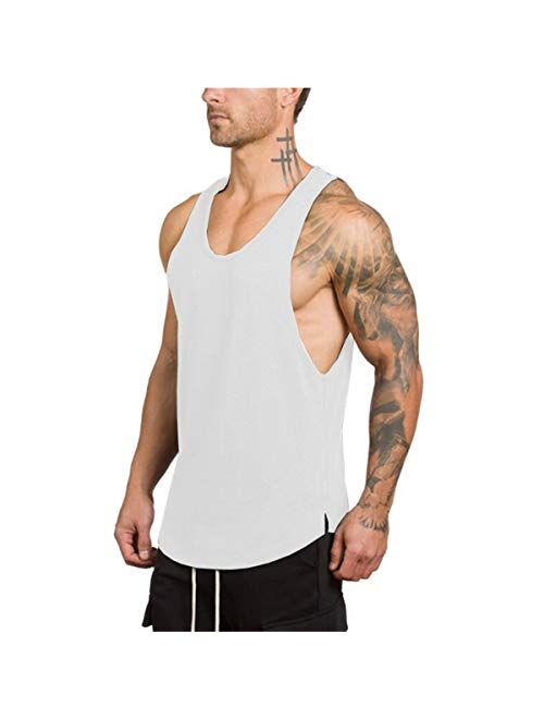 Muscle Killer 3 Pack Men's Muscle Gym Workout Stringer Tank Tops Bodybuilding Fitness T-Shirts