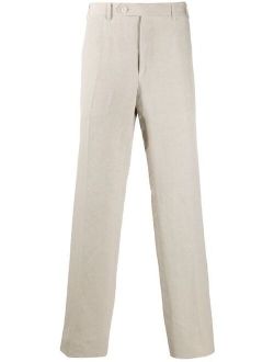 straight-fit trousers