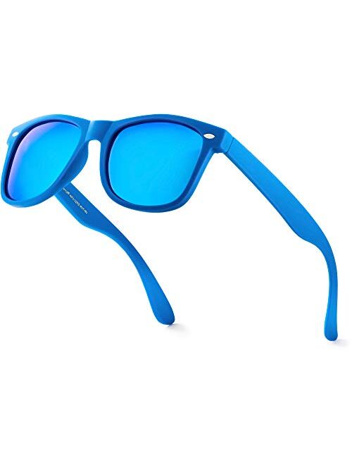 Retro Rewind Polarized Sunglasses for Men Women UV Protection Classic Sun Glasses