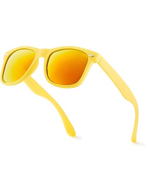 Retro Rewind Polarized Sunglasses for Men Women UV Protection Classic Sun Glasses