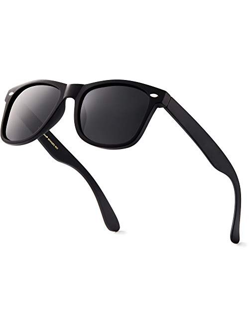 Retro Rewind Polarized Sunglasses for Men Women UV Protection Classic Sun Glasses