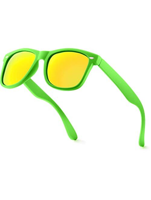 Retro Rewind Polarized Sunglasses for Men Women UV Protection Classic Sun Glasses