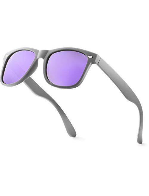 Retro Rewind Polarized Sunglasses for Men Women UV Protection Classic Sun Glasses