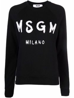 logo-print sweatshirt