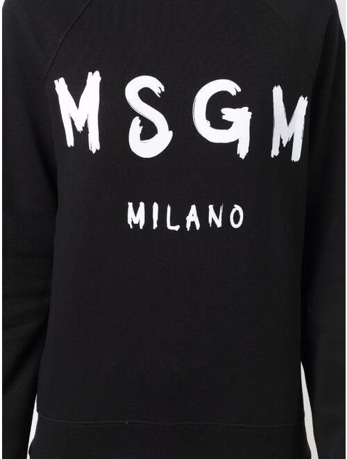 MSGM logo-print sweatshirt