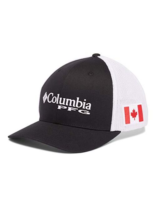 Columbia Unisex-Adult PFG Logo Mesh Ball Cap - High Crown