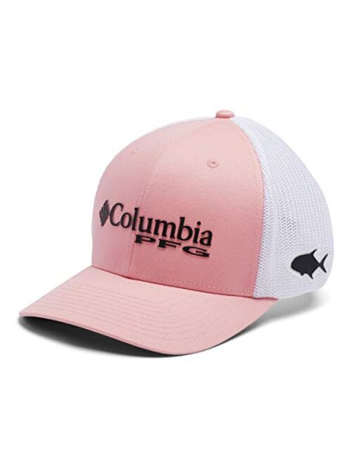 Columbia Unisex-Adult PFG Logo Mesh Ball Cap - High Crown