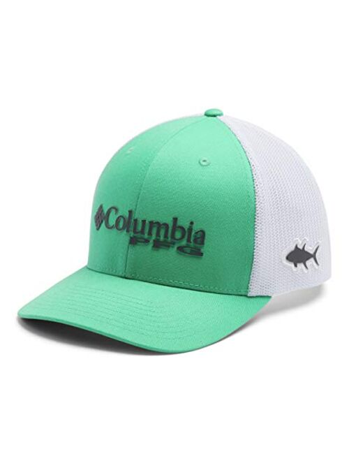 Columbia Unisex-Adult PFG Logo Mesh Ball Cap - High Crown