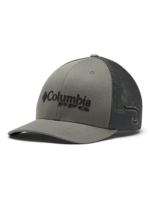 Columbia Unisex-Adult PFG Logo Mesh Ball Cap - High Crown