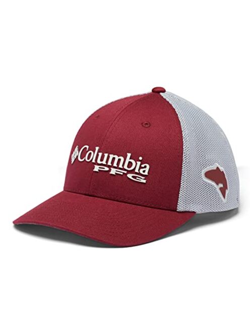 Columbia Unisex-Adult PFG Logo Mesh Ball Cap - High Crown