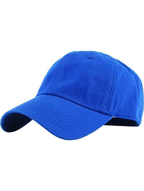 KBETHOS Original Classic Low Profile Cotton Hat Men Women Baseball Cap Dad Hat Adjustable Unconstructed Plain Cap