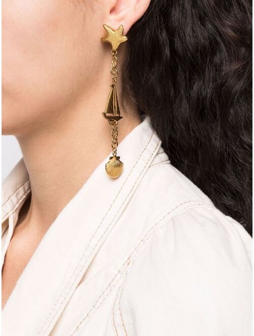 ZIMMERMANN charm-detail draped earrings