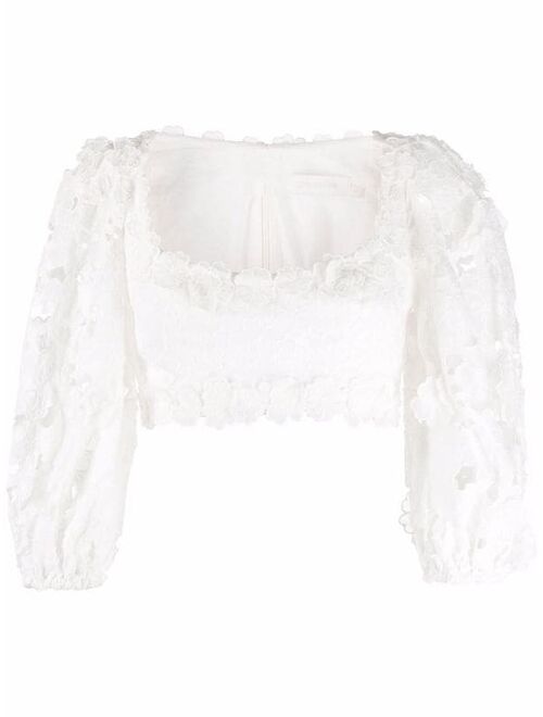 ZIMMERMANN Lola Crop Top