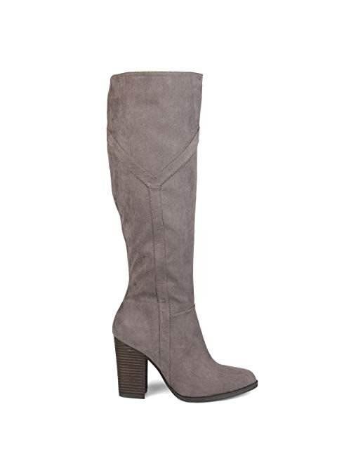 Brinley Co. Womens Detailed Knee High Boot