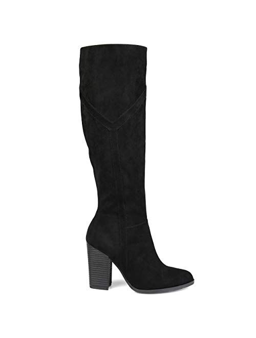 Brinley Co. Womens Detailed Knee High Boot