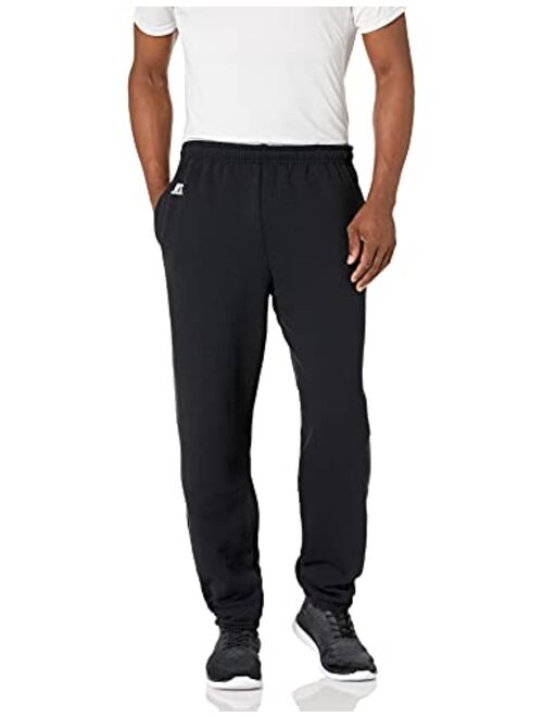 Russell Athletic Men's Dri-Power Closed Bottom Fleece Sweatpants with Pockets