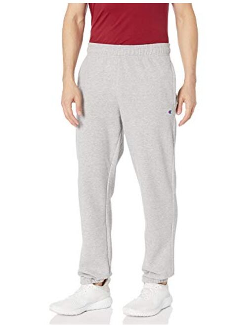 Champion Men's Powerblend Relaxed Elastic Bottom Pants