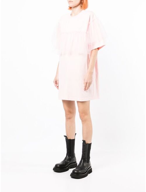 MSGM ruffle-trim mini dress