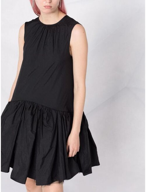 MSGM flared sleeveless dress