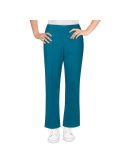 Petite Alfred Dunner Denim Straight-Leg Pants