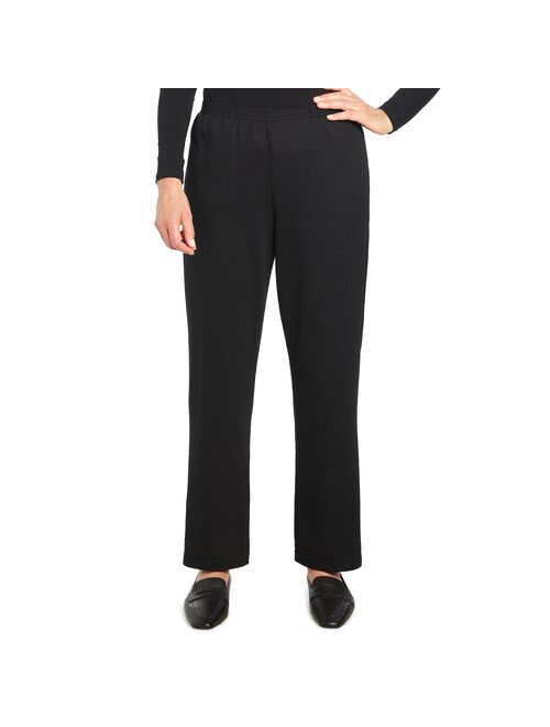 Buy Plus Size Alfred Dunner Ponte Mid-Rise Pull-On Pants online ...