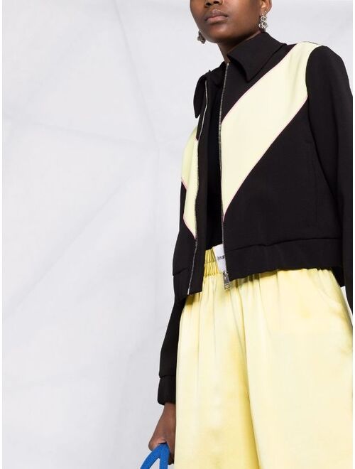 MSGM colour-block track jacket