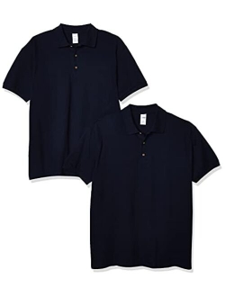 Men's Ultra Cotton Pique Sport Shirt, Style G3800, 2-Pack