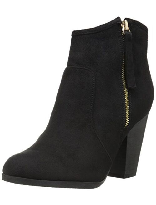 Brinley Co. Brinley Co Womens Faux Suede High Heel Ankle Boot