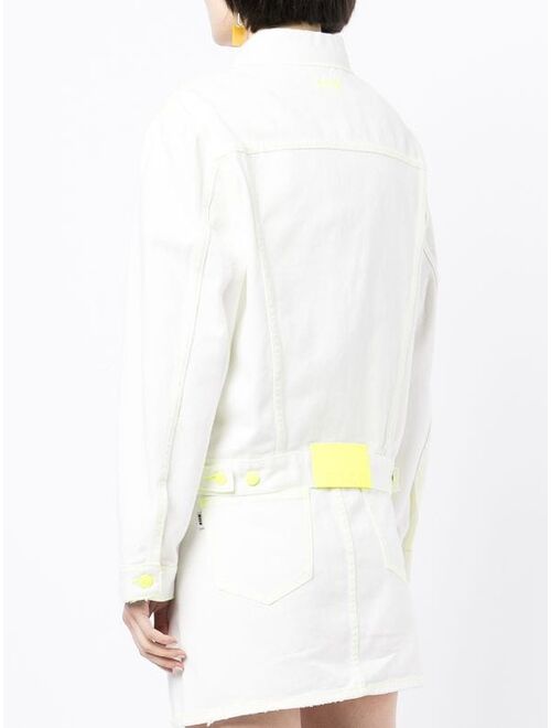 MSGM short denim jacket