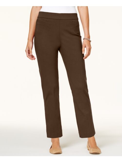 Alfred Dunner Classics Allure Pull-On Slim-Leg Pants